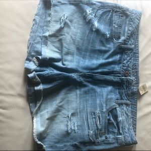 American eagle jean shorts
